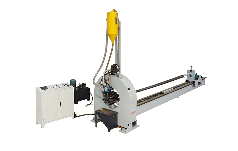 HFH Pole welding machine with laser tracking
